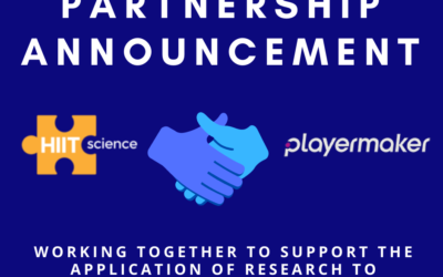 HIIT Science and Playermaker Form Strategic Partnership