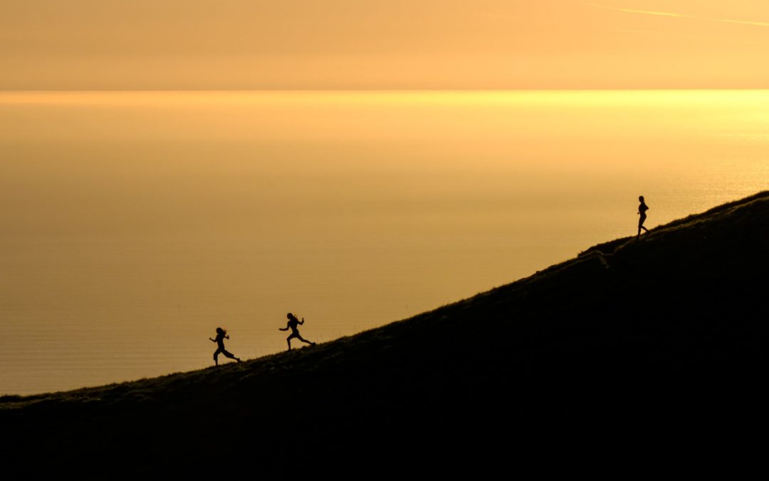 Should athletes run downhill?