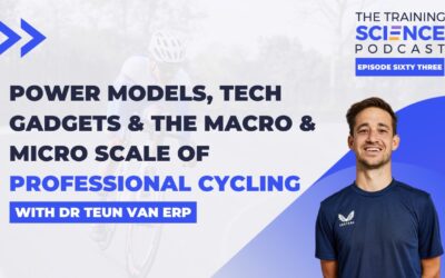 Power Models, Tech Gadgets & the Macro & Micro Scale of Professional Cycling – With Dr Teun Van Erp