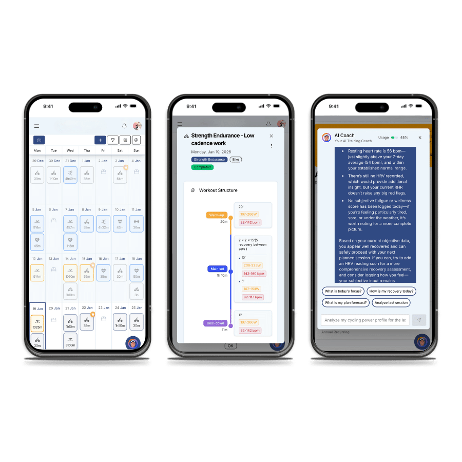 Athletica 3 mobiles app